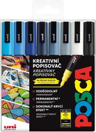 UNI Posca 3M 8 pcs cool tones - Markers