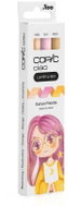 COPIC Ciao Double Sided Brush Chisel 3 pcs Sunset Palette - Marker