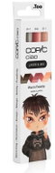 COPIC Ciao Double Sided Brush Chisel 3 pcs Warm Palette - Marker