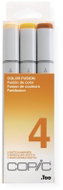 COPIC Sketch Double Sided Brush Chisel 3 pcs fusion set 4 - Markers