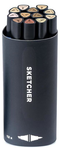MOLOTOW Sketcher 12 ks pleťové - Popisovače - Hlavní obrázek