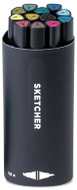 MOLOTOW Sketcher 12 pcs basic C - Marker