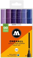 MOLOTOW One4All 227HS 4 mm 6 pcs Violet Set - Felt Tip Pens