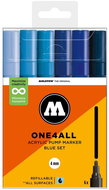 MOLOTOW One4All 227HS 4 mm 6 pcs Blue Set - Felt Tip Pens