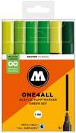 MOLOTOW One4All 227HS 4 mm 6 pcs Green Set - Felt Tip Pens