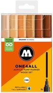 MOLOTOW One4All 227HS 4 mm 6 pcs Wood Set - Felt Tip Pens