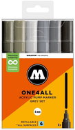 MOLOTOW One4All 227HS 4 mm 6 pcs Grey Set - Felt Tip Pens