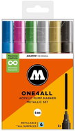 MOLOTOW One4All 227HS 4 mm 6 pcs Metallic Set - Felt Tip Pens