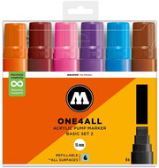 MOLOTOW One4All 627HS 15 mm 6 pcs Basic Set B - Felt Tip Pens