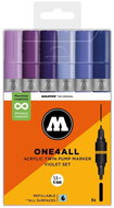 MOLOTOW One4All Twin 6 pcs Violet Set - Felt Tip Pens
