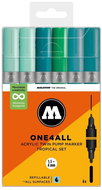 MOLOTOW One4All Twin 6 pcs Tropical Set - Felt Tip Pens