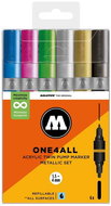 MOLOTOW One4All Twin 6 pcs Metallic Set - Felt Tip Pens