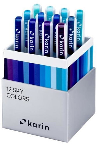 KARIN RealBrush PRO 12 pcs Sky colours - Felt Tip Pens - Main image