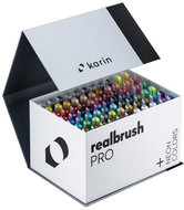 KARIN RealBrush PRO MegaBoxPlus 72 pcs + 3x blender - Felt Tip Pens