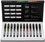 KARIN RealBrush Pigment 12 pcs Nature Colors - Felt Tip Pens