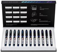 KARIN RealBrush Pigment 12 pcs Violet - Blue Colors - Felt Tip Pens