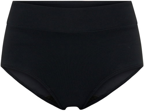 Modibodi Hi-Waist Bikini Brief High černé spodní díl S - Menstruációs fürdőruha - Fő fotó