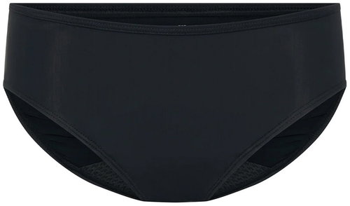 Modibodi Dívčí Teen Bikini Brief High černé spodní díl 10-12 let - Period swimwear - Main image