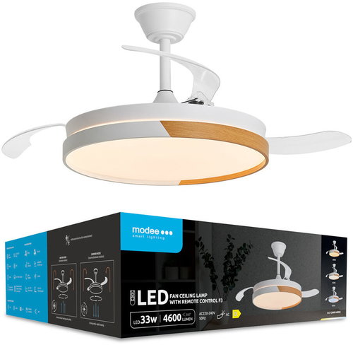 Modee Lightning LED Stropní světlo s ventilátorem CL3CCT - Ceiling Light - Main image