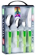 MONIX Cutlery Set 24pcs RAINBOW Green M184972 - Cutlery Set