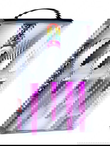 MONIX Besteck 24 STück RAINBOW lila M184973 - Besteck-Set - Hauptbild