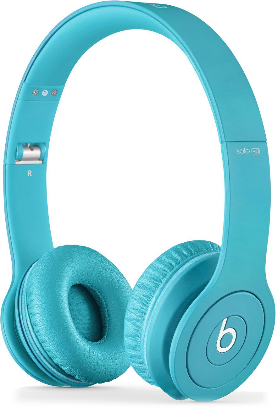 Beats by Dr.Dre Solo HD Monochromatic light blue Headphones