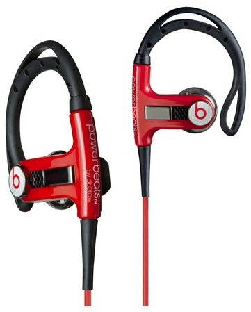  Powerbeats red  - Headphones - Main image
