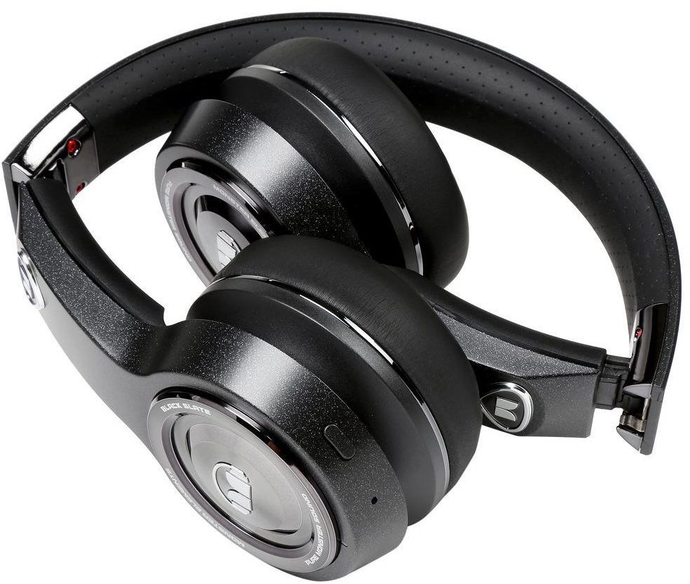 MONSTER Elements Wireless On-Ear Black Slate - Wireless Headphones