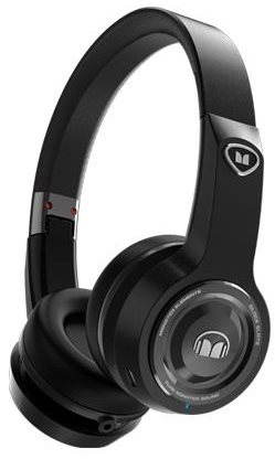 MONSTER Elements Wireless On Ear Black Slate Wireless Headphones