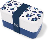 MonBento Svačinový bento box Original Blue Leopard, modrý - Svačinový box