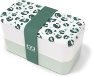MonBento Svačinový bento box Original Green Leopard, zelený - Svačinový box