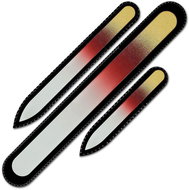 Mont Bleu Sada 3 barevných skleněných pilníku na nehty R-BMS02 - Nail File