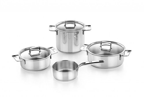 Monix SIGNATURE 4 piece stainless steel pot set - Kitchenware Set - Main image