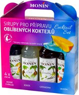 MONIN COCKTAIL BOX 4 x 0.25 Litres Syrup - Syrup