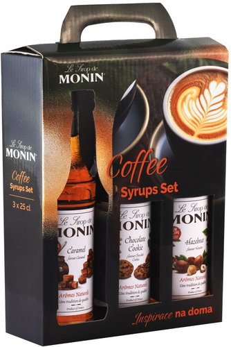 MONIN COFFEE Set 3 × 250 ml - Syrup - Main image