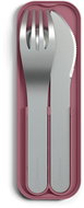 MonBento Pocket Blush | Claret - Cutlery Set