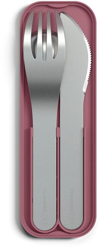MonBento Pocket Blush | Claret - Cutlery Set - Main image