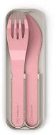 MonBento Pocket Colour Blush | Pink - Cutlery Set