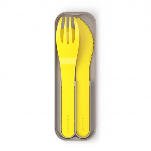 MonBento Pocket | Yellow - Cutlery Set - Main image