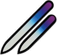 Mont Bleu Set of 2 coloured glass files R-MS03 - Nail File