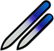 Mont Bleu Set of 2 coloured glass files R-MS04 - Nail File
