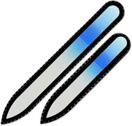 Mont Bleu Set of 2 coloured glass files R-MS10 - Nail File