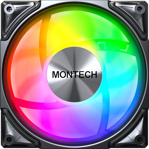 Montech METAL PRO 12 ARGB PWM Black - PC-Lüfter - Hauptbild