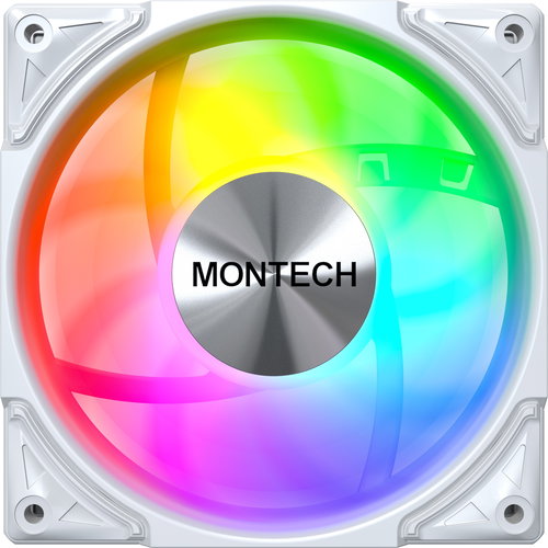 Montech METAL PRO 12 ARGB PWM White - PC-Lüfter - Hauptbild