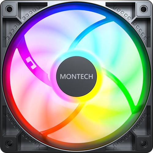 Montech GF120 ARGB PWM Black - PC Fan - Main image