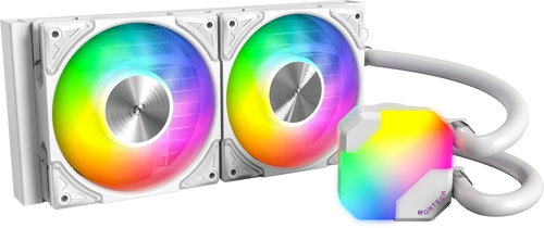 Montech Hyper Flow ARGB 240 White - Water Cooling - Main image