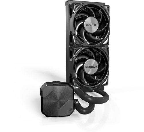 Montech Hyper Flow SILENT 240 Black - Water Cooling - Main image