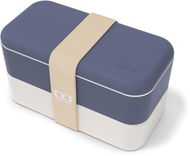 MonBento Svačinový bento box Original Blue Natural  - Svačinový box