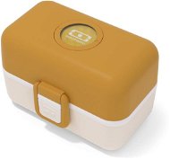 MonBento Desiatový box detský do školy Tresor Mustard Safari - Desiatový box