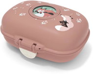 MonBento School Snack Box Gram Fox - Lunch Box